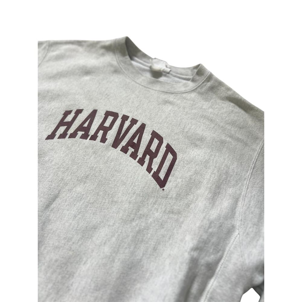 Vintage 80's Champion Reverse Weave Harvard Sweatshirt Crewneck Size Large - Picture 3 of 5
